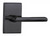 N2Lok Agrigento Lever Door Handle - Matte Black