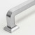 Hepburn Bronte Appliance Cabinet Pull Handle - 400mm - Satin Nickel