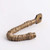 Hepburn Cotton Rope Robe Hook - 102 x 53mm - Acid Washed Brass