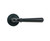 From The Anvil Newbury Plain Lever Door Handle - Round Rosette - 53mm - Matte Black