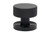 From The Anvil Brompton Beehive Mortice Door Knob - 63mm - Matte Black