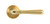 From The Anvil Newbury Beehive Lever Door Handle - Round Rosette - 53mm - Unlacquered Polished Brass