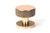 From The Anvil Brompton Beehive Mortice Door Knob - 63mm - Polished Bronze