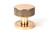 From The Anvil Brompton Plain Mortice Door Knob - 63mm - Polished Bronze