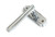 From The Anvil Art Deco Lever Door Handle - 125 x 36mm - Chrome