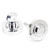 From The Anvil Brompton Plain Mortice Door Knob - 63mm - Chrome