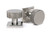 From The Anvil Brompton Square Mortice Door Knob - 63mm - 316 Satin Stainless Steel