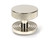 From The Anvil Brompton Beehive Centre Door Knob - 90mm - Polished Nickel
