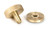 From The Anvil Brompton Beehive Centre Door Knob - 90mm - Satin Brass