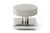 From The Anvil Brompton Square Centre Door Knob - 90mm - 316 Satin Stainless Steel