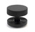 From The Anvil Brompton Beehive Centre Door Knob - 90mm - Matte Black