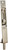 Austyle Easyfix Flush Bolt - 450 x 22mm - Polished Stainless Steel