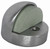 Austyle Risen Profile Floor Mounted Door Stop - 33mm - Satin Chrome