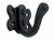 Superior Brass Iron Tudor Robe Hook - 65mm - Matte Black