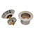 Fienza Pull-Out Pop-Up Waste - 32-40mm - Warm White