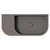 Fienza Blanca Wall Hung Bathroom Basin - 650 x 200 x 300mm - Grey