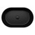 Fienza Aluca Pill Above Counter Bathroom Basin - 510 x 120 x 310mm - Matte Black