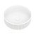 Fienza Minka Fluted Above Counter Bathroom Basin - 400 x 120 x 400mm - Matte White
