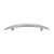 Domino Curved Cabinet Pull Handle - Satin Chrome