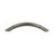 Domino Curved Grooved Cabinet Pull Handle - Satin Stainless Steel
