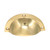 Domino Classic Drawer Pull Handle - 85 - Polished Brass