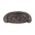 Domino Floral Georgian Drawer Pull Handle - 63 - Cast Iron