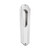 Domino Art Deco Sliding Door Flush Pull - 190 x 60mm - Satin Nickel