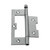 Domino Loose Pin Hirline Hinge - Chrome