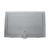 Domino Lockable Front Letter Box Plate and Opening - 210 x 150mm - Satin Chrome