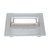 Domino Art Deco 'MAIL' Slotted Front Letter Box Plate - 240 x 160mm - Satin Chrome