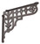 Domino Federation Shelf Bracket - 315 x 265mm - Cast Iron