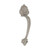 Domino Royal Pull Handle - 175 x 48mm - Satin Nickel