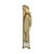 Domino Provincial Pull Handle - 300 x 54mm - Polished Brass
