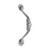 Domino Rococo Offset Pull Handle - 262mm - Chrome