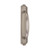 Domino Art Deco Pull Handle - Decorative Plate - Satin Nickel