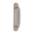 Domino Regency Pull Handle - Arched Retro Plate - 300 x 63mm - Satin Nickel