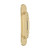 Domino Regency Pull Handle - Oval Plate - Polished Brass