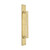 Domino Square Art Deco Pull Handle - Traditional Plate - Polished Brass