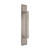 Domino Square Art Deco Pull Handle - Stepped Edge Plate - Satin Nickel