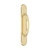 Domino Shaker Pull Handle - Oval Plate - Polished Brass