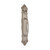 Domino Shaker Pull Handle - Stag Plate - Satin Nickel