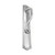 Domino Traditional Swirl Pull Handle - Classic Arched Plate - 445 x 70mm - Chrome