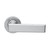 Domino Avila Lever Door Handle - Round Rosette - 53mm - Satin Chrome