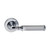 Domino Hemera Lever Door Handle - Round Rosette - 53mm - Chrome
