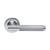Domino Jansen Lever Door Handle - Round Rosette - 53mm - Chrome