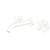Fienza Kaya Wall Mounted Bath or Basin Tap - Cross Handle - Fixed Spout - Matte White