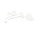 Fienza Kaya Wall Mounted Bath or Basin Tap - Lever Handle - Fixed Spout - Matte White