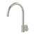 Phoenix Wiltern Wall Mounted Kitchen Sink Outlet - Swivel Spout - 180mm - Brushed Nickel