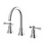 Phoenix Cromford Hob Mounted Basin or Bath Tap - Fixed Spout - Chrome