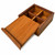 Character House Square Keepsake Box - 190 x 190 x 80mm - Light Timber